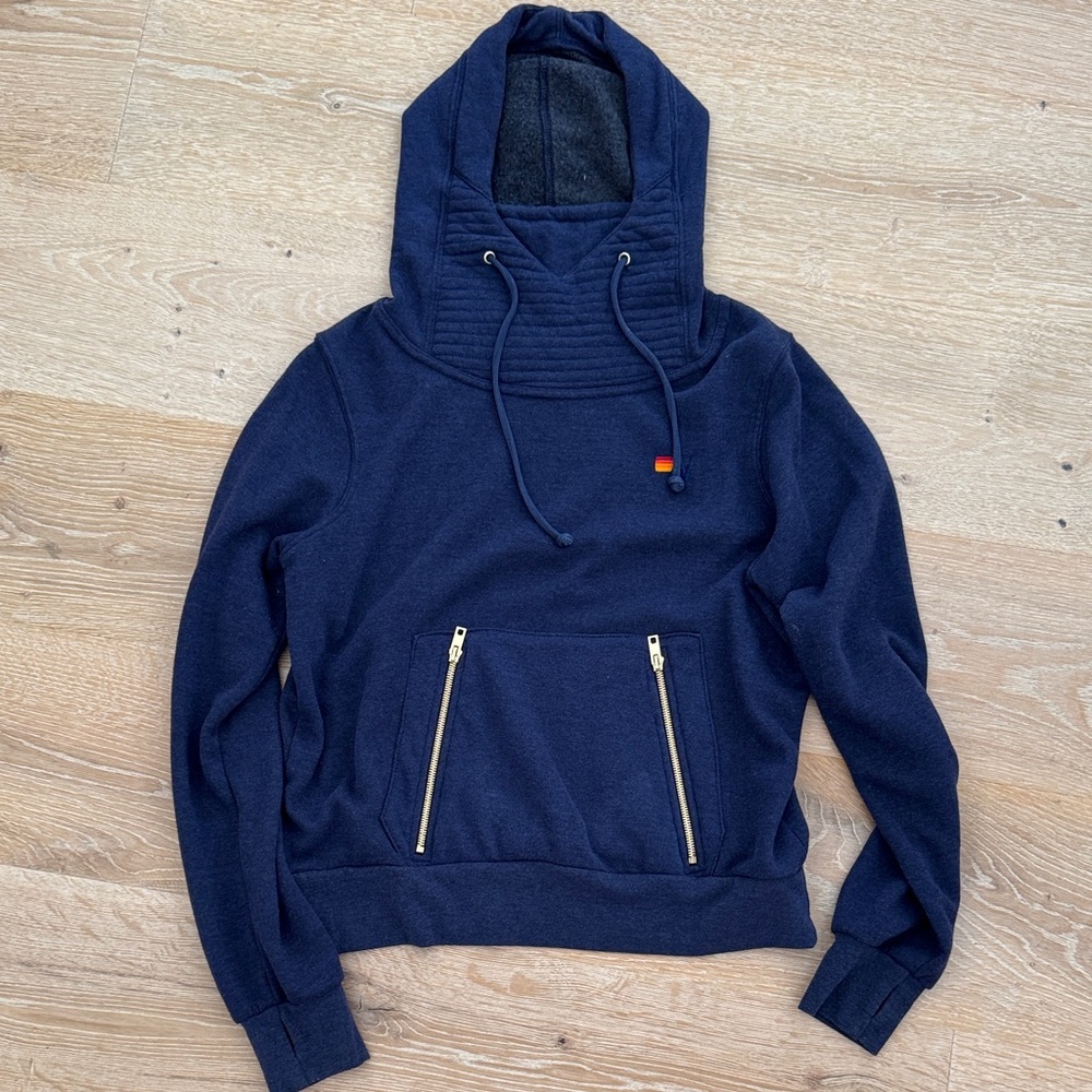 Aviator Nation Navy Ninja Hoodie new without tags